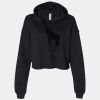 Women's Cropped Fleece Hoodie Thumbnail