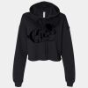 Women's Cropped Fleece Hoodie Thumbnail