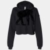 Women's Cropped Fleece Hoodie Thumbnail