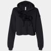 Women's Cropped Fleece Hoodie Thumbnail