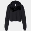 Women's Cropped Fleece Hoodie Thumbnail