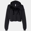 Women's Cropped Fleece Hoodie Thumbnail