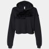 Women's Cropped Fleece Hoodie Thumbnail