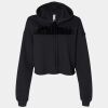 Women's Cropped Fleece Hoodie Thumbnail