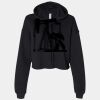 Women's Cropped Fleece Hoodie Thumbnail