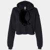 Women's Cropped Fleece Hoodie Thumbnail