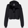 Women's Cropped Fleece Hoodie Thumbnail