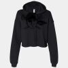 Women's Cropped Fleece Hoodie Thumbnail