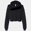 Women's Cropped Fleece Hoodie Thumbnail