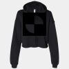 Women's Cropped Fleece Hoodie Thumbnail