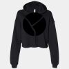 Women's Cropped Fleece Hoodie Thumbnail