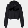 Women's Cropped Fleece Hoodie Thumbnail