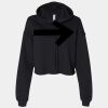 Women's Cropped Fleece Hoodie Thumbnail