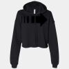 Women's Cropped Fleece Hoodie Thumbnail