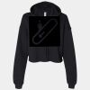 Women's Cropped Fleece Hoodie Thumbnail