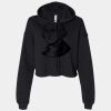 Women's Cropped Fleece Hoodie Thumbnail