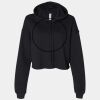 Women's Cropped Fleece Hoodie Thumbnail