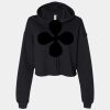 Women's Cropped Fleece Hoodie Thumbnail