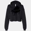 Women's Cropped Fleece Hoodie Thumbnail