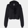 Women's Cropped Fleece Hoodie Thumbnail