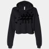 Women's Cropped Fleece Hoodie Thumbnail