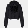 Women's Cropped Fleece Hoodie Thumbnail