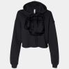 Women's Cropped Fleece Hoodie Thumbnail