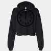 Women's Cropped Fleece Hoodie Thumbnail