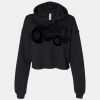 Women's Cropped Fleece Hoodie Thumbnail