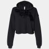 Women's Cropped Fleece Hoodie Thumbnail