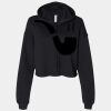 Women's Cropped Fleece Hoodie Thumbnail