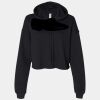 Women's Cropped Fleece Hoodie Thumbnail