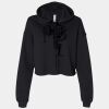 Women's Cropped Fleece Hoodie Thumbnail