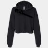 Women's Cropped Fleece Hoodie Thumbnail