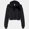 Women's Cropped Fleece Hoodie Thumbnail