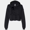 Women's Cropped Fleece Hoodie Thumbnail