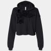 Women's Cropped Fleece Hoodie Thumbnail