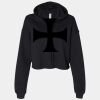 Women's Cropped Fleece Hoodie Thumbnail