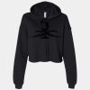 Women's Cropped Fleece Hoodie Thumbnail