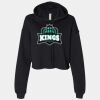 Women's Cropped Fleece Hoodie Thumbnail