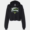 Women's Cropped Fleece Hoodie Thumbnail