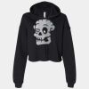 Women's Cropped Fleece Hoodie Thumbnail