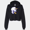 Women's Cropped Fleece Hoodie Thumbnail