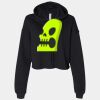 Women's Cropped Fleece Hoodie Thumbnail