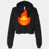 Women's Cropped Fleece Hoodie Thumbnail