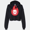 Women's Cropped Fleece Hoodie Thumbnail