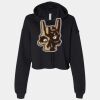 Women's Cropped Fleece Hoodie Thumbnail