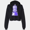 Women's Cropped Fleece Hoodie Thumbnail