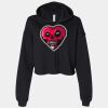 Women's Cropped Fleece Hoodie Thumbnail