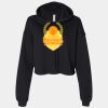 Women's Cropped Fleece Hoodie Thumbnail